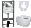 Комплект Ceramica Nova Envision CN1001CH система инсталляции + кнопка Round + унитаз Play CN3001