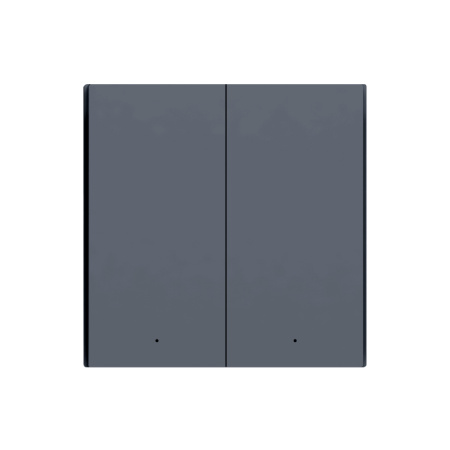 Выключатель-Aqara-H1-EU-двухклавишный-тёмно-серый-Aqara