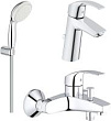 Душевой комплект Grohe Eurosmart 124470