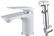 Смеситель Lemark Allegro LM5916CW для раковины с гигиеническим душем