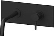 Смеситель Paffoni Light LIG106NO для раковины, с внутренней частью, черный матовый