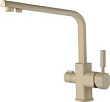 Смеситель Kaiser Decor 40144-7 Ora для кухонной мойки, бежевый мрамор