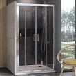 Душевая дверь в нишу Ravak 10° 10DP4-190 Transparent, профиль сатин