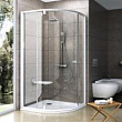 Душевой уголок Ravak PSKK3-80 Transparent, профиль белый