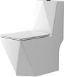 Унитаз-компакт Grossman Cristal GR-4491 безободковый, с микролифтом