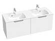 Тумба под раковину Ravak SD Classic II 1300 белая, серая