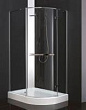 Душевой уголок Cezares BERGAMO-W-RH-1-120/100-ARCO-C-Cr-R-IV