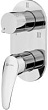 Смеситель Lemark Linara LM0428C с внутренней частью, для ванны с душем