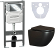 Комплект Ceramica Nova Envision CN1001CH система инсталляции + кнопка Round + унитаз Metropol CN4002