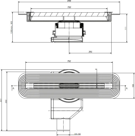 TRAPY_I_DUSHEVYE_LOTKI_PESTAN_CONFLUO_SLIM_LINE_S_RESHETKOY_N000203370_5