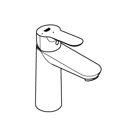 grohe bauedge смеситель для раковины с энергосберегающей функцией (подача холодной воды при централь