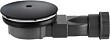 Сифон для поддона Radaway R400 Slim black, черный