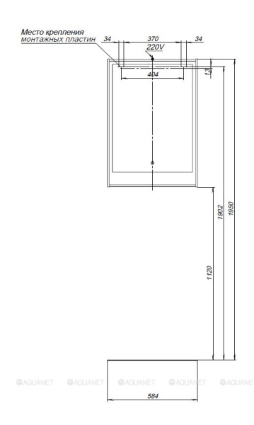 ZERKALO_AQUANET_MILAN_60_LED_CHERNYY_GLYANETS_MONTAZHNAYA_SKHEMA_2