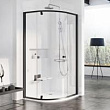 Душевой уголок Ravak Pivot PSKK3-90 Transparent, профиль черный