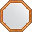 Зеркало Evoform Octagon BY 3707 золотые бусы на бронзе