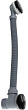 Слив-перелив WasserKRAFT Glan A204 ClickClack, черный глянец