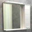 Зеркало-шкаф Comforty Модена М90 белый матовый