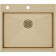 Мойка кухонная Paulmark BRIM-PRO PM705951-BG брашированное золото