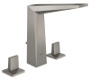 Смеситель Grohe Allure Brilliant для раковины на 3 отверстия c высоким изливом, цвет: темный гарфит,