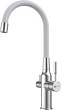 Смеситель Lemark Expert LM5083S-White для кухонной мойки, белый