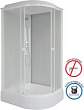 Душевая кабина Niagara Promo P90/80/26L/MT 90х80, профиль белый, стекло матовое