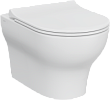 Унитаз подвесной VitrA Zentrum Round 7786B003-0075 безободковый, с микролифтом
