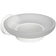 Мыльница Bemeta WHITE стеклянная, белая 104108044