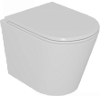 Унитаз подвесной D&K Venice DT1026016 безободковый, с микролифтом