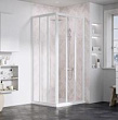 Дверь для душевого уголка Ravak Supernova ASRV3-80 15V40UR2Z1 Transparent, профиль сатин