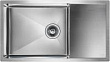 Мойка кухонная Paulmark Wing PM217844-BS брашированная нержавеющая сталь