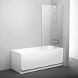 Шторка на ванну Ravak Pivot PVS1-80 Transparent, хром