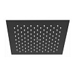 Верхний душ Wasserkraft Abens A255 черный Soft-Touch