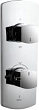 Смеситель Jaquar Kubix Prime KUP-CHR-35683KPM с термостатом, для ванны с душем