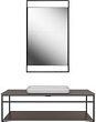 Мебель для ванной Kerama Marazzi Plaza Next 120 подвесная