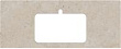 Столешница Kerama Marazzi Plaza Про Лаймстоун AT PL2.DD590500R\120