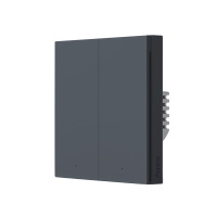 Выключатель-Aqara-H1-EU-двухклавишный-тёмно-серый-Aqara1