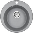 Мойка кухонная Paulmark Gelegen PM404800-GRM серый металлик