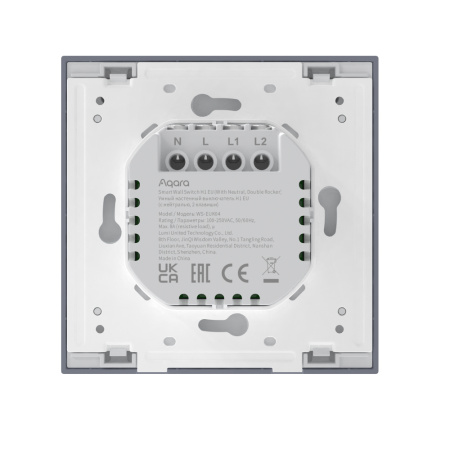 Выключатель-Aqara-H1-EU-двухклавишный-с-нейтралью-тёмно-серый-Aqara