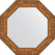 Зеркало Evoform Octagon BY 3773 виньетка бронзовая