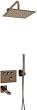 Душевой комплект Wasserkraft Asphe A7758.338.329.290.292.291.311 Thermo с внутренней частью