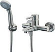 Смеситель Wasserkraft Wern 4201 для ванны с душем, матовый хром