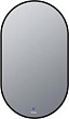 Зеркало Grossman Nero-промо 60 black, с LED-подсветкой