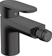 Смеситель Hansgrohe Vernis Blend 71210670 для биде, черный матовый