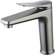 Смеситель для раковины Lemark Bronx LM3737GM графит