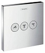 Переключатель потоков Hansgrohe ShowerSelect Trio/Quattro 15764000 для душа