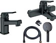 Душевой комплект Orange OneLife P02-311b полимерный