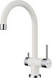 Смеситель Omoikiri Yamada WH 4994227 для кухонной мойки, белый