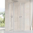 Душевой уголок Ravak Chrome CRV2-110 Transparent, профиль сатин