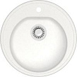 Мойка кухонная ZETT lab. T003Q001 белый лед