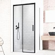 Дверь для душевого уголка Radaway Idea Black KDJ 100 L